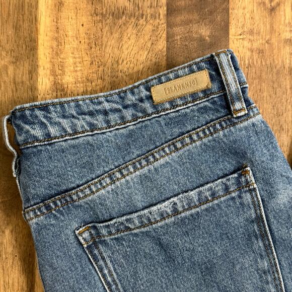 Blank NYC Howard Mid-Rise Loose Fit Distressed Denim Jean Blue Women's Size 31 - Picture 8 of 9